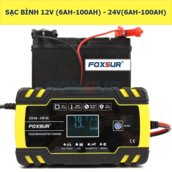 sạc ắc quy tự ngắt FOXSUR